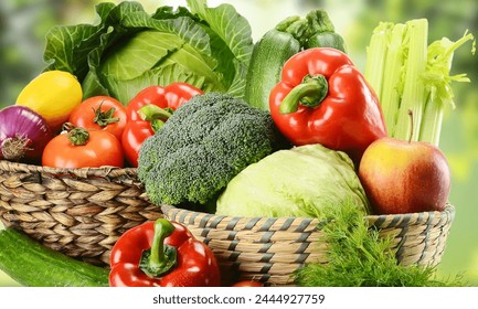 Healthy food is nutrient-rich and supports overall well-being by providing essential vitamins, minerals, fiber, and antioxidants. - Powered by Shutterstock