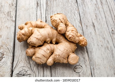 Healthy Ginger Root Close Up