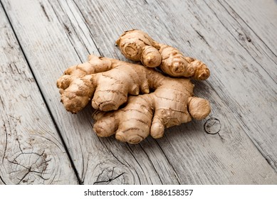 Healthy Ginger Root Close Up