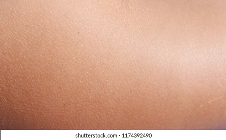 Healthy Human Skin As Background