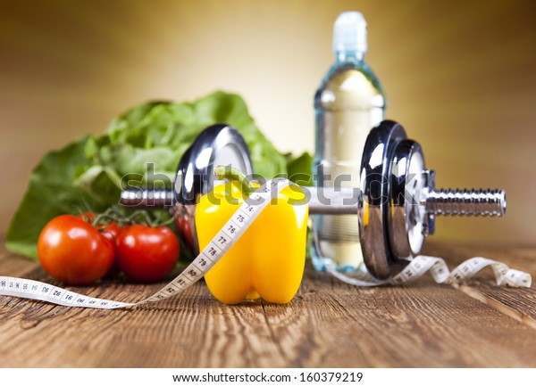 Healthy Lifestyle Concept Diet Fitness Stock Photo 160379219 Shutterstock