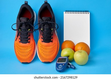 Healthy Lifestyle Concept To Maintain Normal Blood Glucose Levels