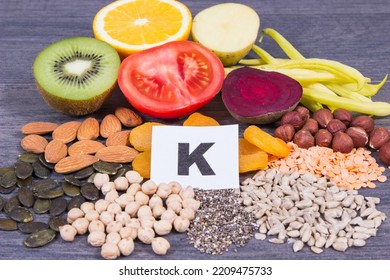 Healthy Nutritious Eating Containing Natural Potassium, Vitamin K, Minerals And Dietary Fiber