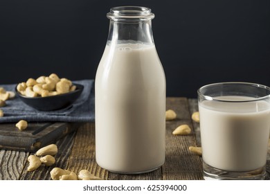 Healthy Organic Cashew Milk Dairy Free Stock Photo (Edit Now) 625393877