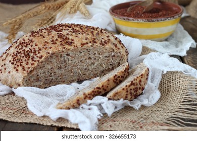 Healthy Red Quinoa And Sobin Wheat Bread - Bread