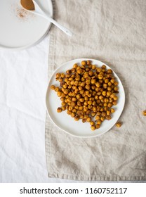 Healthy Roasted Seasoned Chick Peas