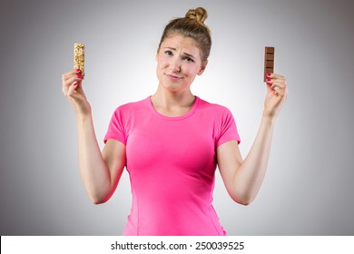 Healthy Snack Vs Unhealthy Snack