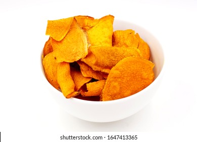 Healthy Sweet Potato Baked Chips 
