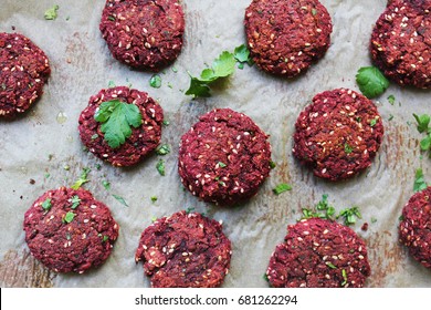 Healthy Vegan Beetroot Burger