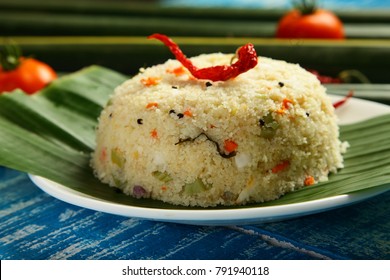 Healthy Vegan Food Upma,uppuma 