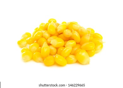 Heap Of Boiled Sweet Corn