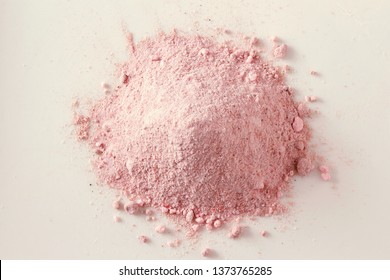 heap of fine natural mineral Himalayan pink rock Salt also known as black salt or sanchal salt - Powered by Shutterstock