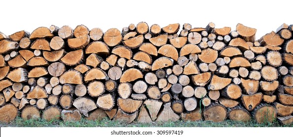 stack of firewood clipart