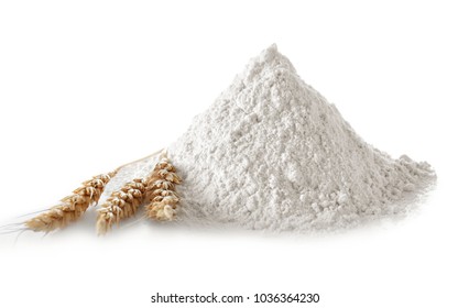 Flour Ears Isolated On White Background Stock Photo (Edit Now) 251269699