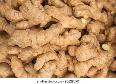 Heap Of Ginger Root