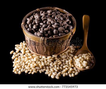 Similar – Image, Stock Photo Uncooked assorted legumes