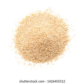 Heap Of Poppy Seeds On White Background