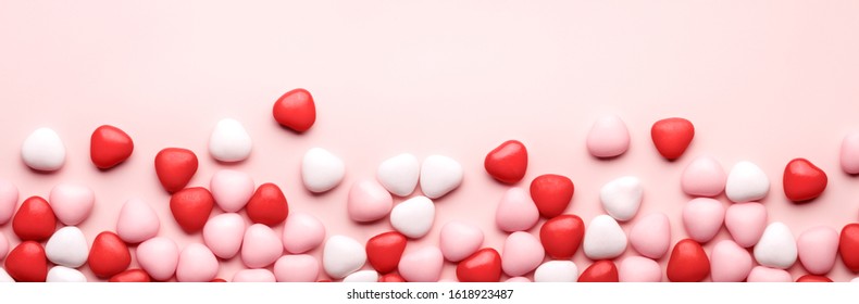 Heart Candy background. Valentine's Day - Powered by Shutterstock