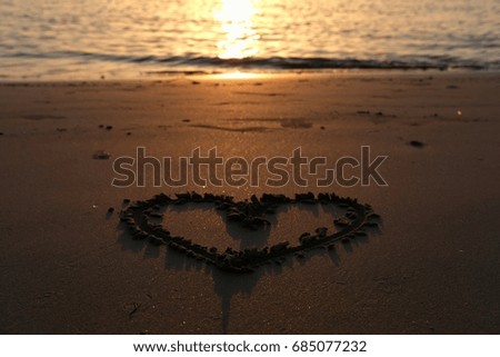 Similar – Image, Stock Photo 2Hearts Love Together