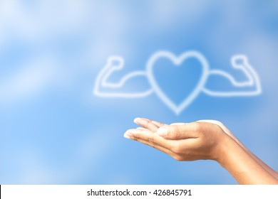 Heart Healthy Over Hand