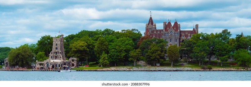 Heart Island Viewed From Alexandria Bay, NY