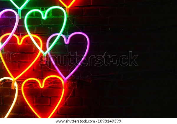 Lumiere Du Coeur Scintillant Sur Fond Photo De Stock Modifiable