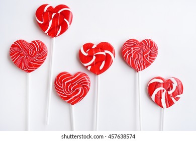 Heart Lollipop For Background