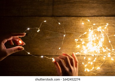 A Heart Made Of Fairy Lights.