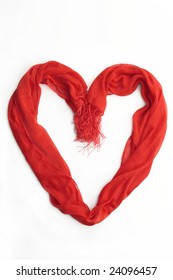 heart scarf