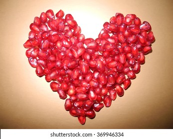 Heart From Pomegranate