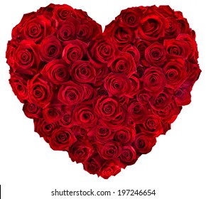 Heart Of Red Roses 