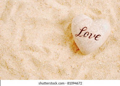 Herz Im Sand Images Stock Photos Vectors Shutterstock