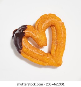 Heart Shape Churros Dipping Chocolate Stockings