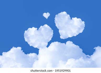 空 雲 ハート の写真素材 画像 写真 Shutterstock