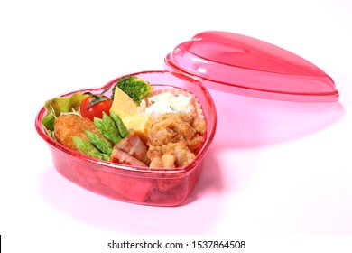 Heart Shaped Bento Box Japanese Lunch Stock Photo (Edit Now) 1537864508