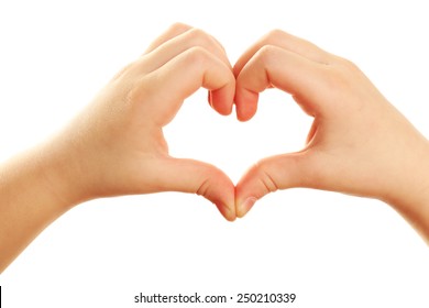 Kid Hands Heart Images, Stock Photos & Vectors | Shutterstock