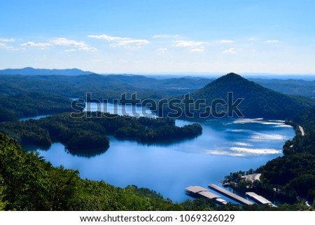 Heart Shaped Lake in Tennessee