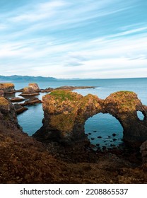 Heart Shaped Natural Rock Formation In Sea Signifying Love