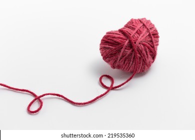 Heart Shaped Woolen Yarn