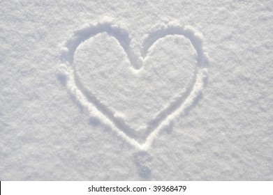 Snow Heart Images Stock Photos Vectors Shutterstock