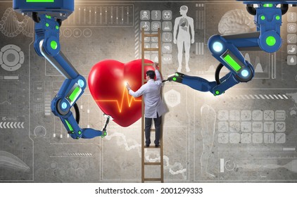 Heart Surgery Done By Robotic Arm