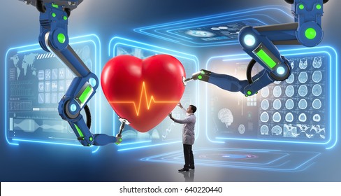 Heart Surgery Done By Robotic Arm