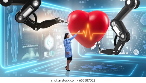 Heart Surgery Done By Robotic Arm