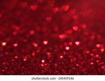 hearts as background. valentines day concept - Shutterstock ID 245459146