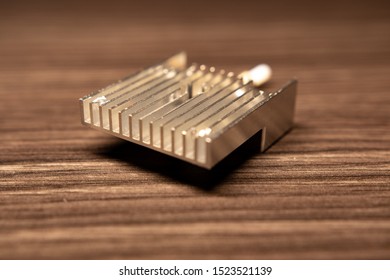 heat spreader for nema 17 steppermotor used in 3d printing with reprap style printers - Shutterstock ID 1523521139