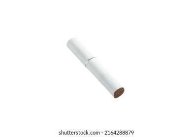 Heated Tobacco Stick.
Tobacco Stick On A White Background.