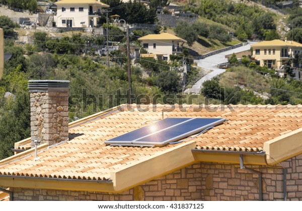 solar roof heater