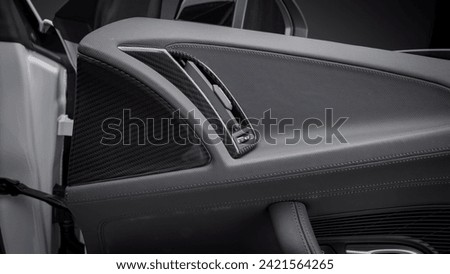 Heater vent on a passenger door