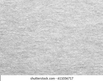 Heather Gray Cotton Sweater Knitted Fabric Texture