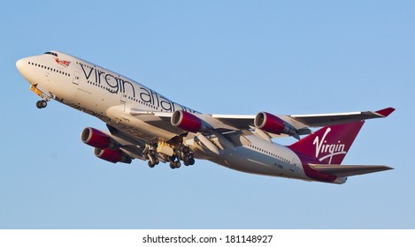 Virgin Atlantic Boeing 747 Images Stock Photos Vectors